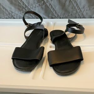 Black sandals